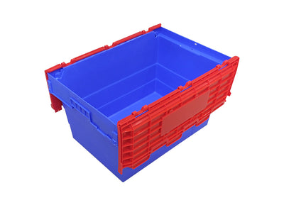 600(L) x 400(B) x 320(H) MM - Attached Lid Crate