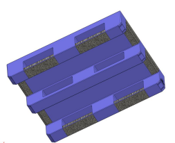 1600x1200x200 MM Roto Pallet For ASRS Automation