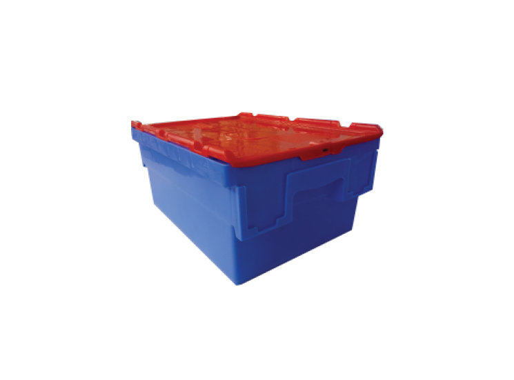Attached Lid Crates