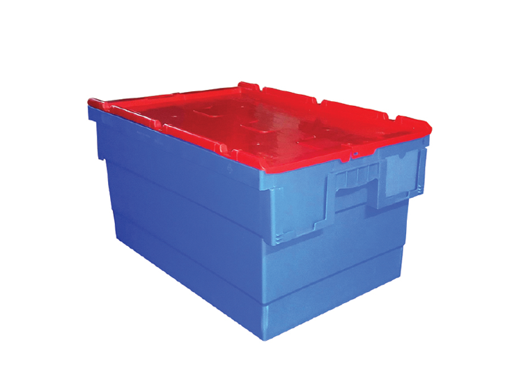 628(L) x 383(B) x 303(H) MM - Attached Lid Crate