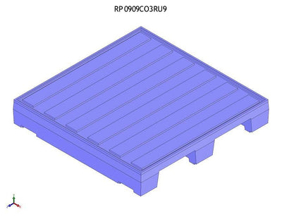 Suffix 9 Series | 3 Runner Hygiene Pallets