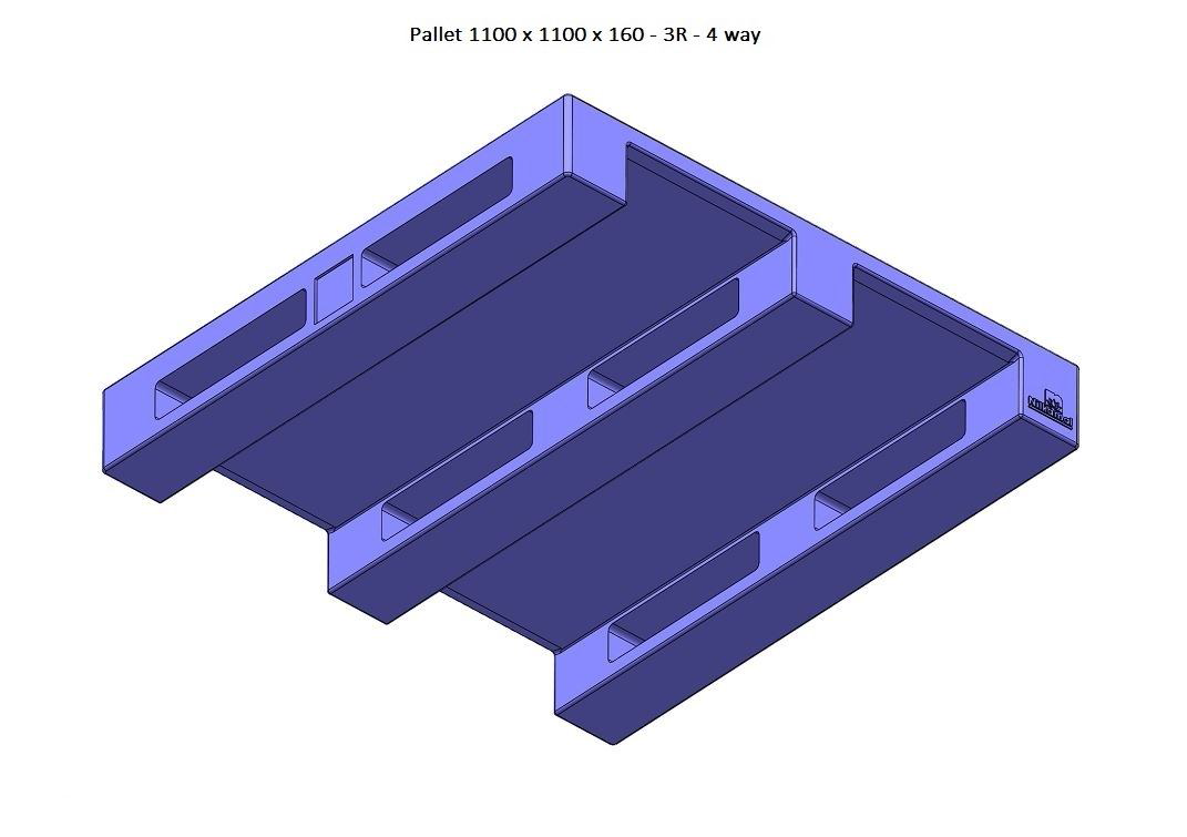 Roto Pallet For Radio Shuttle Automation