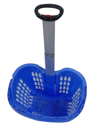 Shopping Basket Trolley With Handle