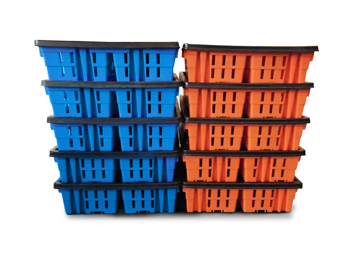 4 Compartment Chick Crate (Stackable & Nestable)
