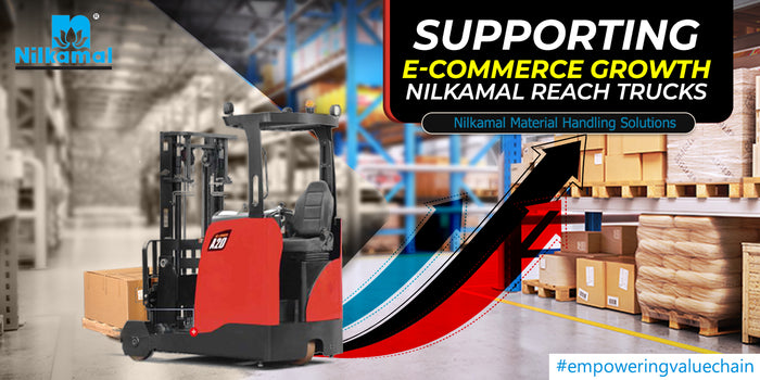 Supporting Ecommerce Growth - Nilkamal Reach Trucks