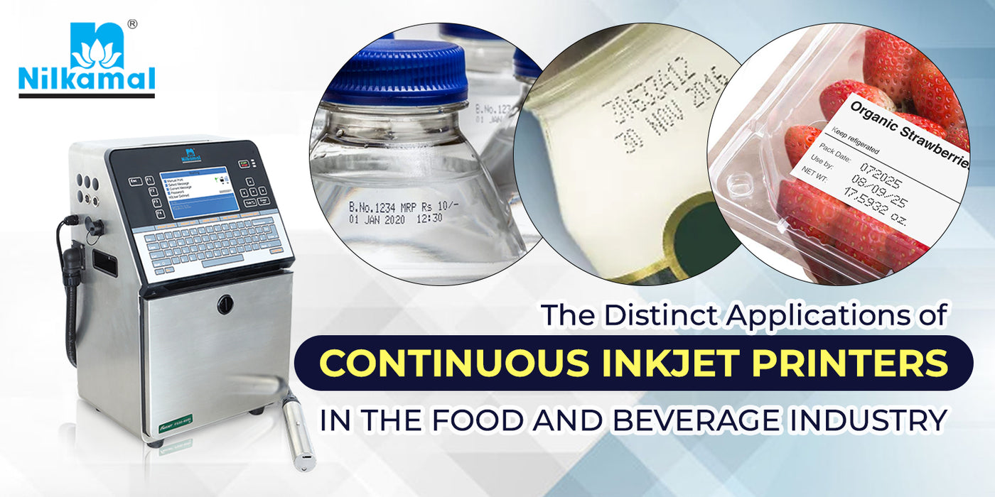 The Distinct Applications of Continuous Inkjet Printers in the Food and Beverage Industry