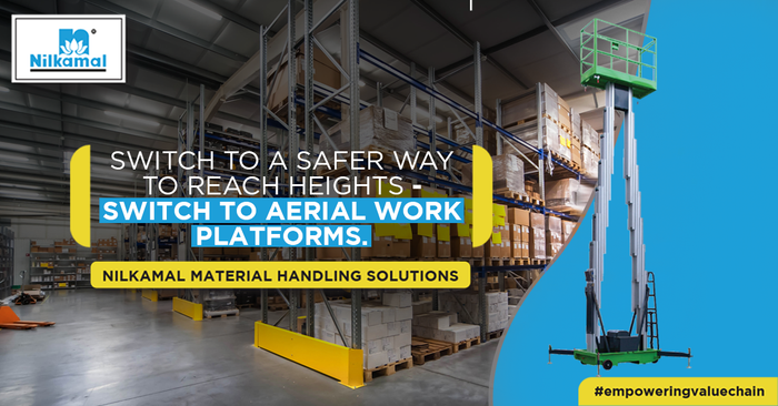Switch to a safer way to reach heights - switch to Aerial Work Platforms!