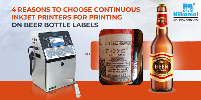 4 Reasons to Choose Continuous Inkjet Printers for Printing on Beer Bottle Labels