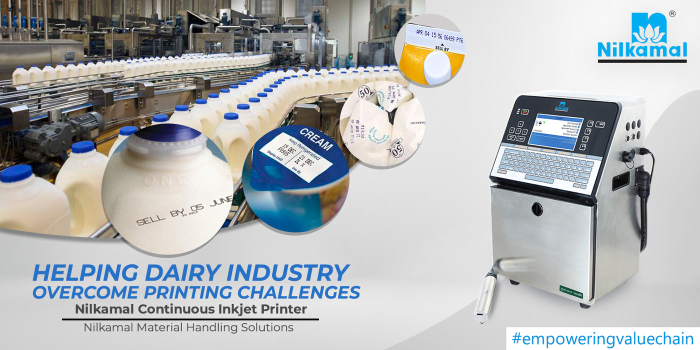 Nilkamal Inkjet Printer : Helping Dairy Industry Overcome Printing Challenges