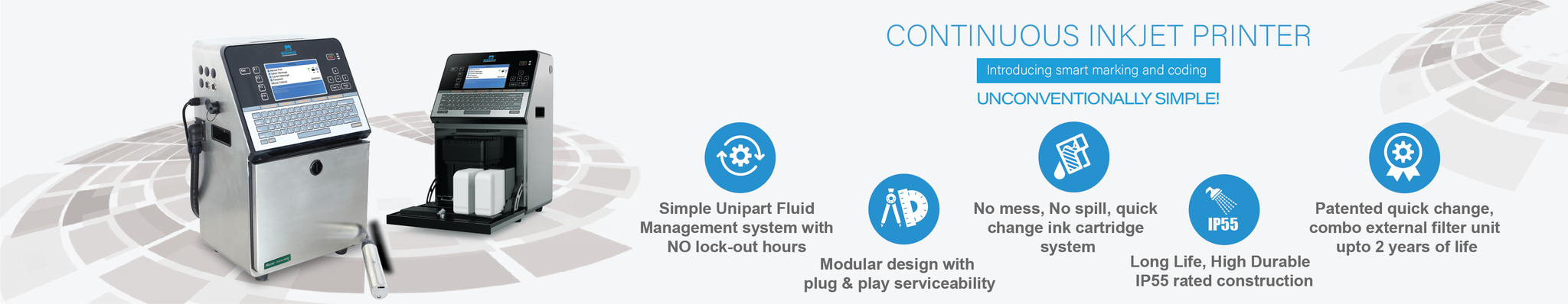Nilkamal Continuous Inkjet Printer