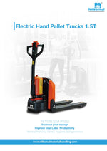 Nilkamal Electric Hand Pallet Truck