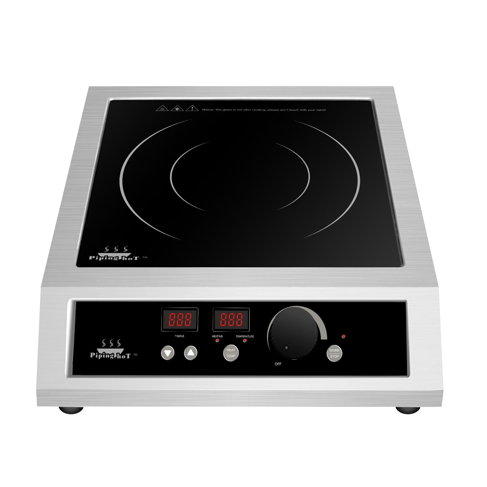 Pipping Hot Induction 410 x 350 x 98 mm with Knob Control
