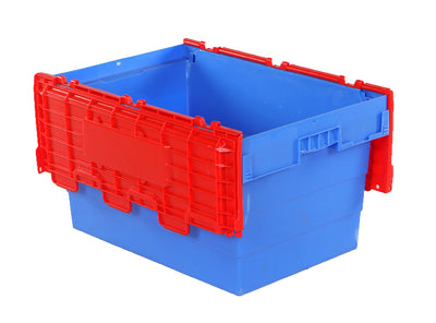 600(L) x 400(B) x 300(H) MM - Attached Lid Crate