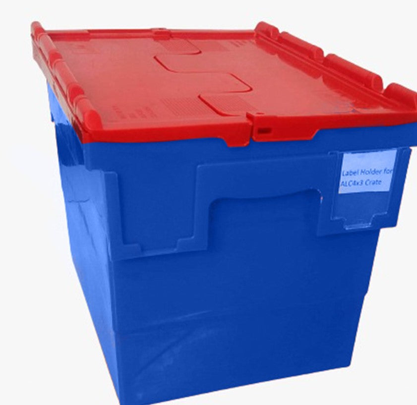 400(L) x 300(B) x 295(H) MM - Attached Lid Crate