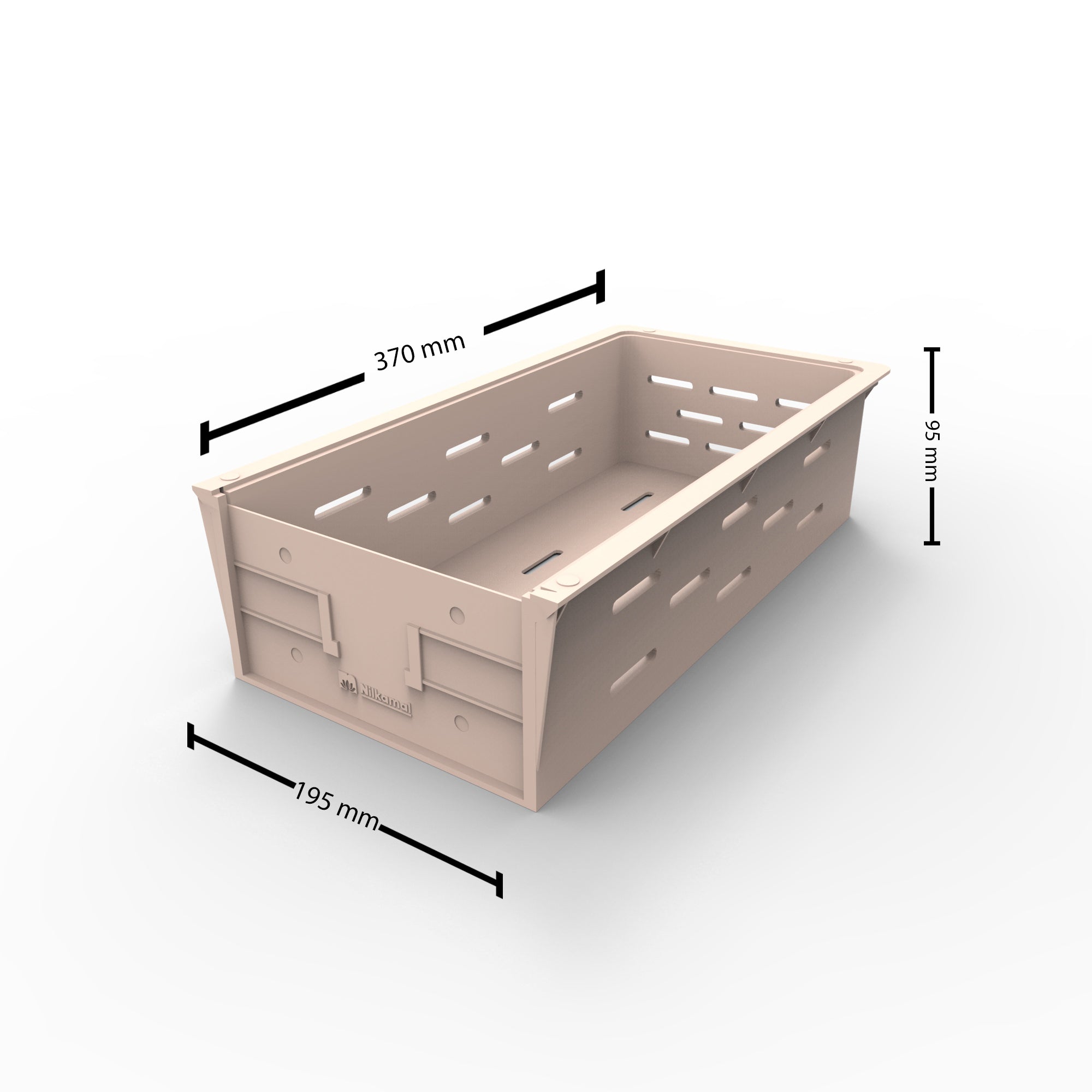 370(L) x 195(B) x 95(H) MM