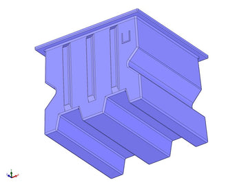 Roto Molded Palletised Crate : 850 Ltr