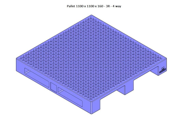 Roto Pallet For Radio Shuttle Automation