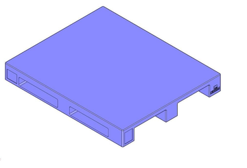 1200X1000X150 MM Roto Pallet For Automation