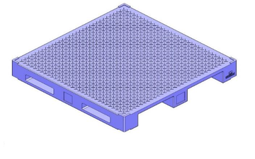 1200 x 1200 X 170 MM Roto Pallet For ASRS Automation