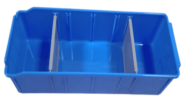 Shelving Bins with Divider Model