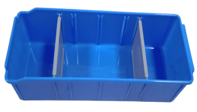 Shelving Bins with Divider Model