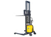 Semi Electric Stacker with Adjustable Fork and Straddle Leg