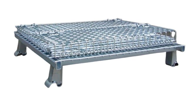 Foldable Metallic Wire Mesh Cages